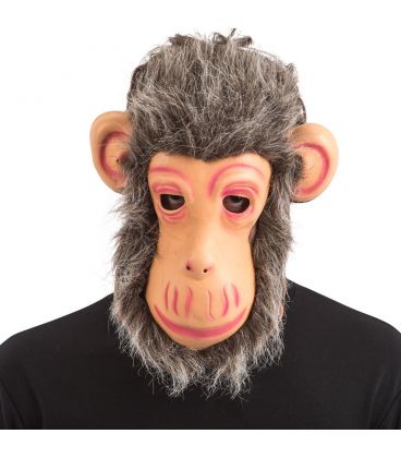 Maschera scimmia in eva pelo
