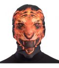 Maschera intera tigre in tessuto elasticizzato