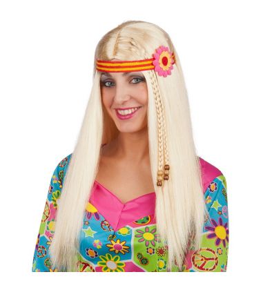 parrucca hippie