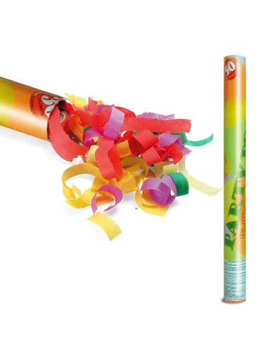 Party popper cannone sparacoriandoli multicolori ad aria compressa per feste e celebrazioni