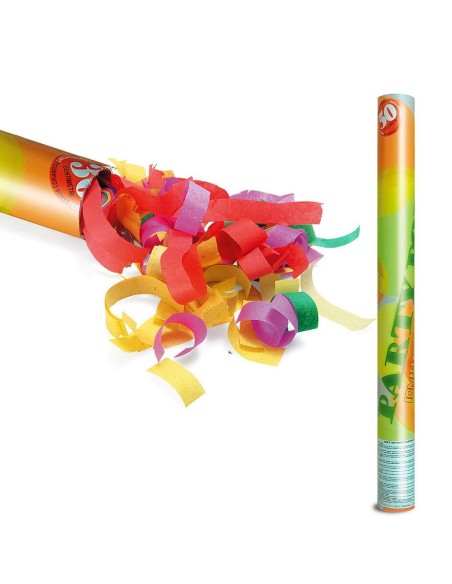 Party popper cannone sparacoriandoli multicolori ad aria compressa per feste e celebrazioni