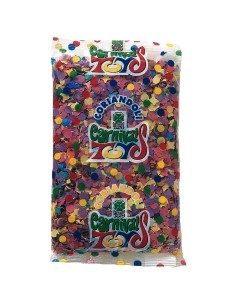 Coriandoli multicolor lusso in confezione da 100 grammi per feste di Carnevale e celebrazioni