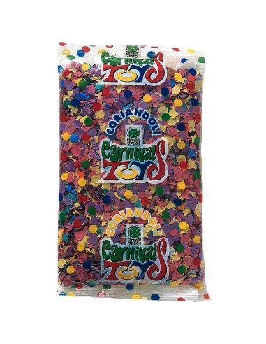 Coriandoli multicolor lusso in confezione da 100 grammi per feste di Carnevale e celebrazioni