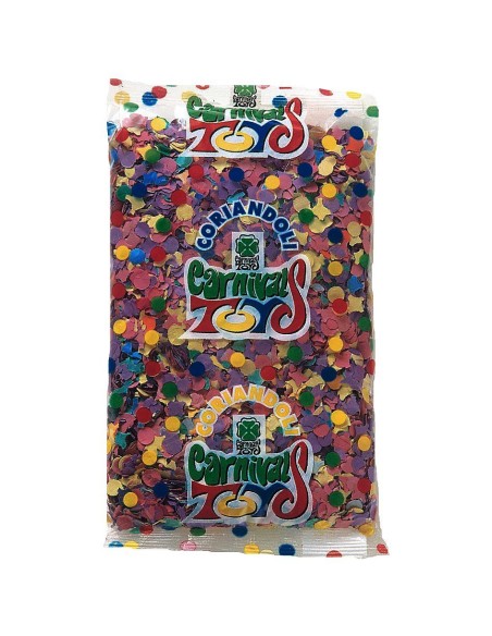 Coriandoli multicolor lusso in confezione da 100 grammi per feste di Carnevale e celebrazioni