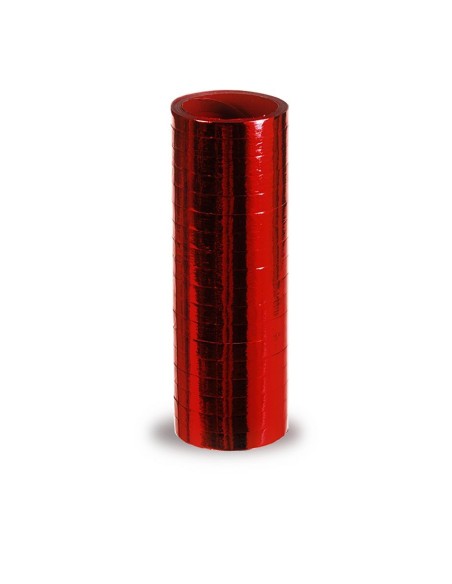 Stelle filanti metallizzate rosse brillanti per feste di Carnevale e celebrazioni