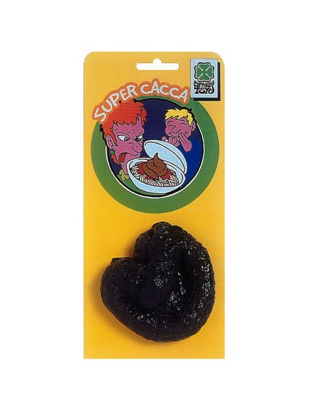 Super cacca finta gadget per scherzi divertenti accessorio realistico