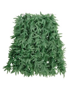 Gonna verde con foglie decorative lunghe per costume natura tribale Hawaii lunghezza 70 cm 2