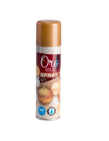 Spray vernice oro 105ml per decorazioni costumi e accessori carnevale halloween