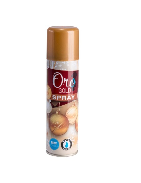 Spray vernice oro 105ml per decorazioni costumi e accessori carnevale halloween