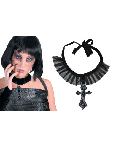 FASCIA GIROCOLLO CON CROCE Prezzo 2,70 €