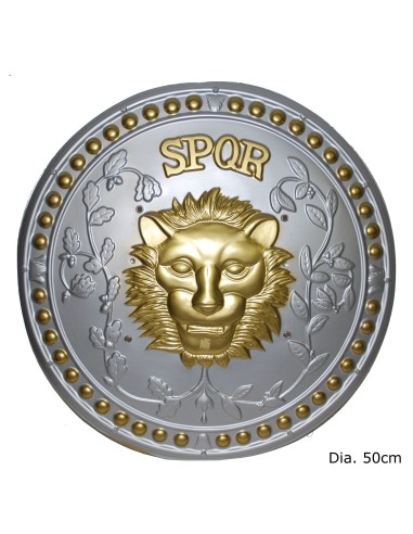 SCUDO ROMANO ARGENTO/ORO cm.45 Prezzo 6,60 €