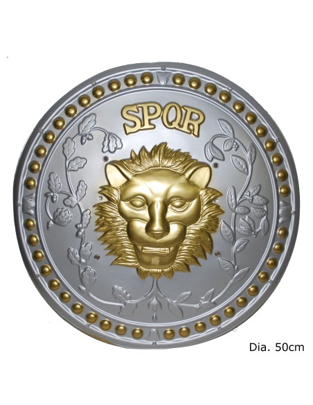 SCUDO ROMANO ARGENTO/ORO cm.45 Prezzo 6,60 €