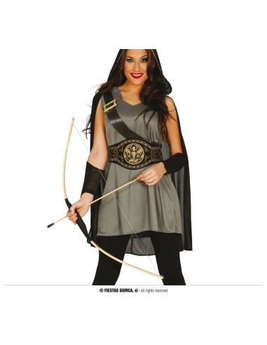 Arco in legno 100 cm per costumi medievali Robin Hood accessorio per archetra fantasy