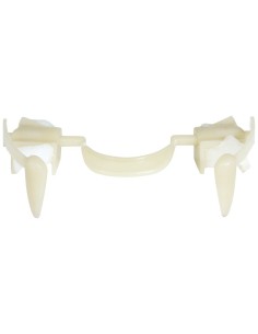 Canini retrattili vampiro denti finti accessorio Halloween trasformazione