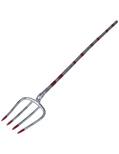 Forcone lungo 155 cm accessorio Halloween per costume da diavolo e demone horror