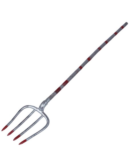 Forcone lungo 155 cm accessorio Halloween per costume da diavolo e demone horror