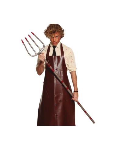 Forcone lungo 155 cm accessorio Halloween per costume da diavolo e demone horror