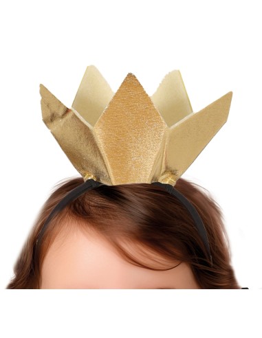 Costume Regina di Cuori bambina con vestito a scacchiera e corona dorata per feste a tema fiabe