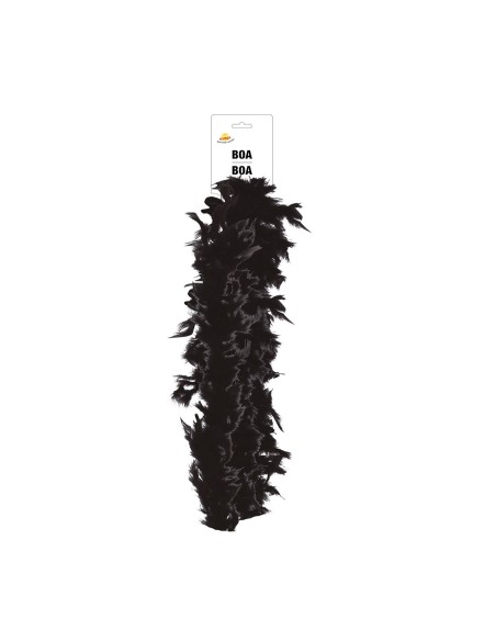 BOA DI PIUME NERO