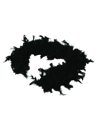 BOA DI PIUME NERO