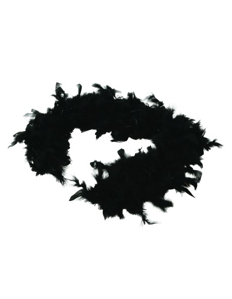 BOA DI PIUME NERO