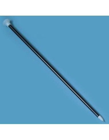 Bastone dandy nero 80 cm accessorio costume gentiluomo vittoriano teatro