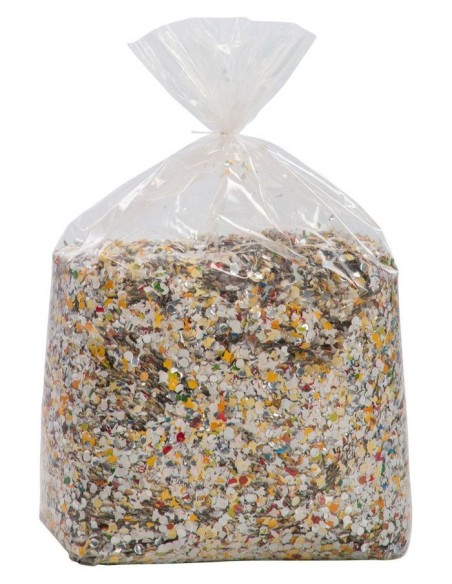 Sacco coriandoli multicolore 5 kg per feste Carnevale e celebrazioni