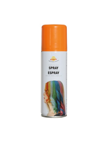 Spray per capelli arancione colorante temporaneo per costumi e travestimenti