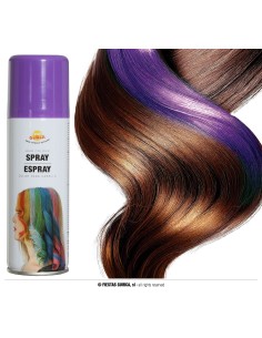 Spray capelli viola temporaneo per colorare ciocche e creare look creativi per feste e travestimenti 2