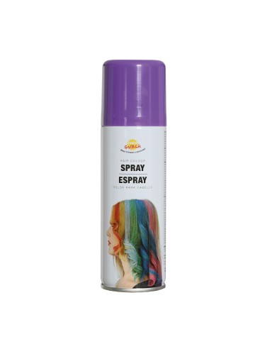 Spray capelli viola temporaneo per colorare ciocche e creare look creativi per feste e travestimenti