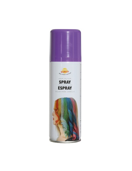 Spray capelli viola temporaneo per colorare ciocche e creare look creativi per feste e travestimenti