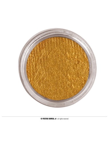 Vasetto trucco teatrale color oro da 15 grammi per makeup e caratterizzazione