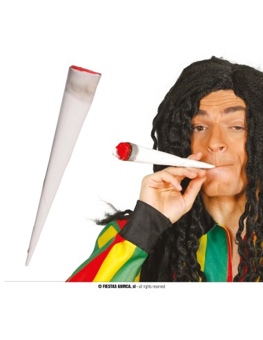 Canna finta bianca 23 cm accessorio costume vintage anni 20 gangster elegante