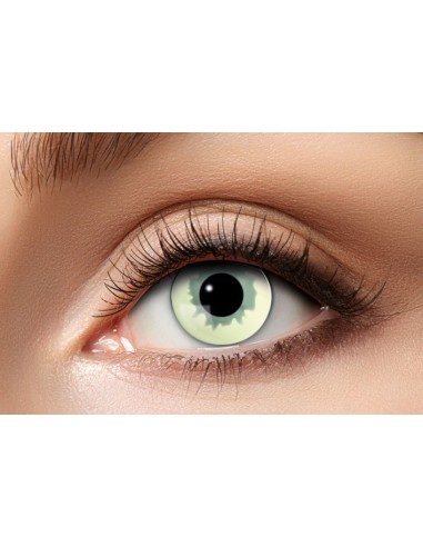 Lenti a contatto colorate New Ghost verdi per effetto spettrale Halloween cosplay