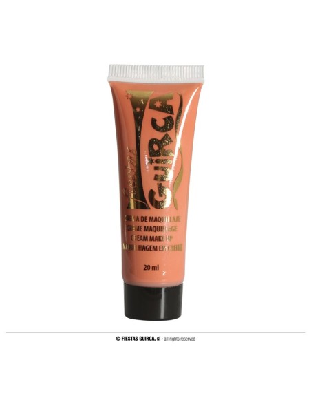 Tubetto trucco crema marrone per makeup carnevale e teatro con applicazione professionale