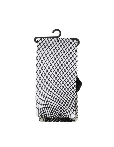 Calze a rete nere da donna per costumi Halloween e Carnevale