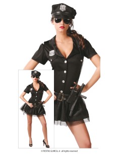 Costume donna tutù poliziotta americana sexy
