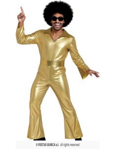 Costume disco oro Uomo