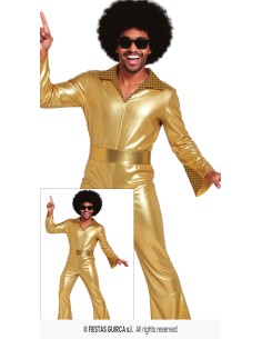 Costume disco oro Uomo 2