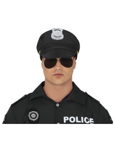 Cappello poliziotto in tessuto