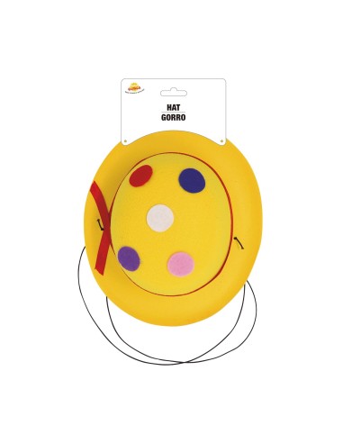 Due clown con mini bombette colorate in feltro, parrucche verdi e trucco colorato per feste