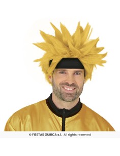 PARRUCCA MANGA GIALLA NARUTO