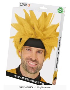 PARRUCCA MANGA GIALLA NARUTO 2