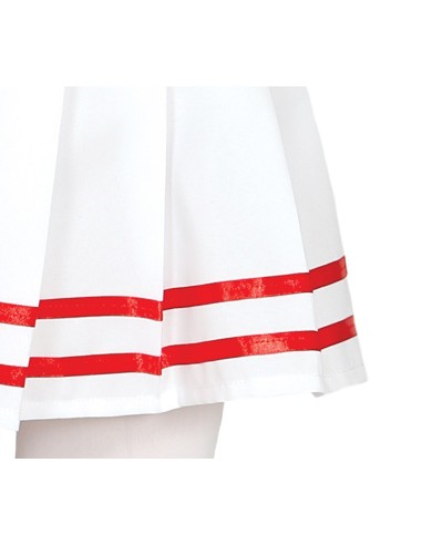 Costume marinaretta bambina con vestito nero bianco rosso e cappello sailor con ancora