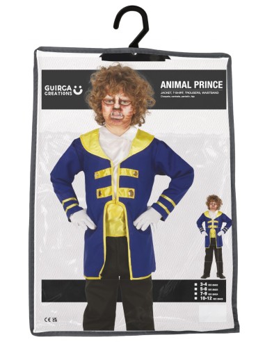 Costume Bambino Bestia 5-6 anni