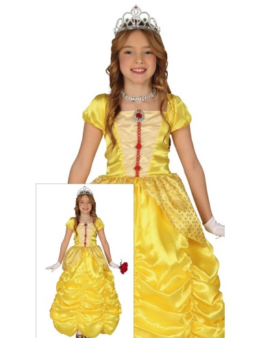 Costume Belle Bambina 7-9 anni