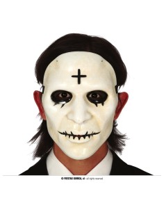Maschera uomo con croce pvc