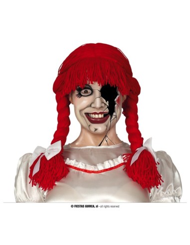 Parrucca Annabelle Rossa