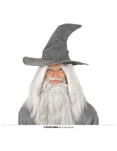 Cappello mago grigio