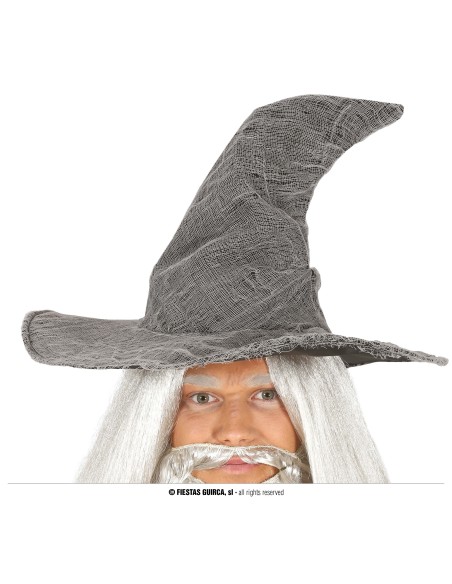 Cappello mago grigio
